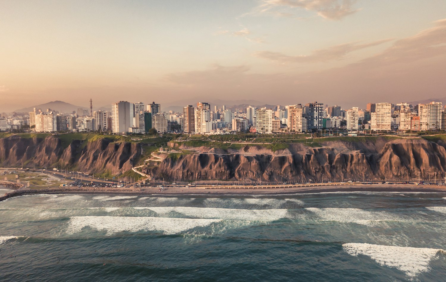 Vista de la ciudad de Lima